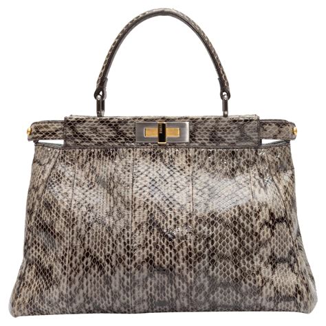 fendi peekaboo essential small|fendi peekaboo snakeskin.